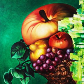 STEPANOVA - Zátiší se čtyřmi jablky 220 x 190 cm