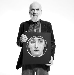 Vintage Piero Fornasetti Display Plate, Barney's New York Collection