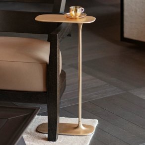 Tall Side Table - Brushed Brass