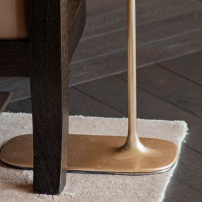 Tall Side Table - Brushed Brass