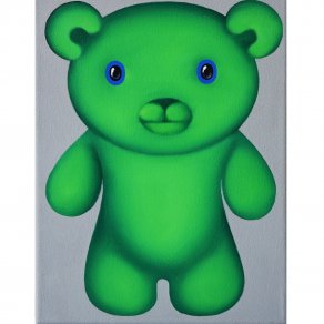 STEPANOVA - Medvěd zelený 40 x 30 cm