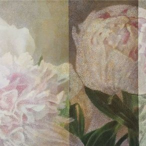 Eva Sakuma - ZLATÉ PIVOŇKY GOLDEN PEONIES 165x60 cm 2020