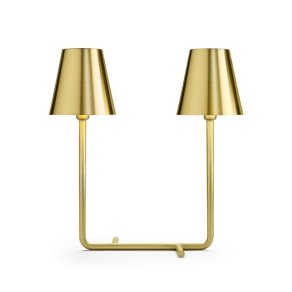 Ghidini 1961 - Bio - Aldo Cibic - table lamp - Satin brass