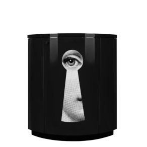 Fornasetti - Corner cabinet Serratura black