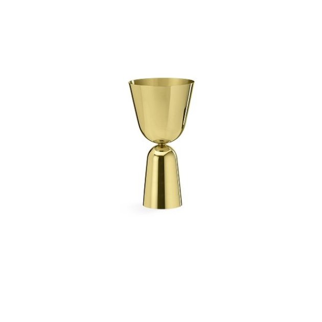 Ghidini 1961 - Flirt Collection - Ema&Lou - Noé Duchaufour Lawrence - vase- Brass polished