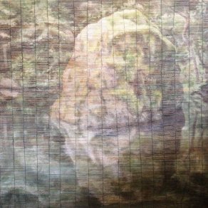 Eva Sakuma - Kámen ve vodě 160 x 130 cm, 2016