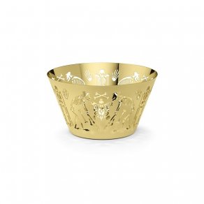 Ghidini 1961 - Perished Large Bowl - Studio Job - large bowl - Brass polished