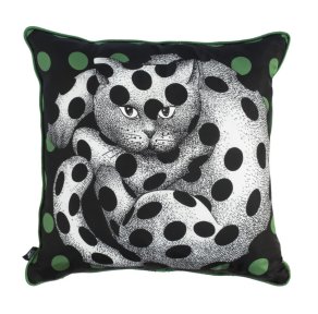 Fornasetti - Silk cushion High Fidelity