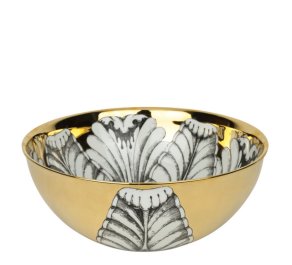 Fornasetti - Centrepiece Rosone n°5 black:white:gold