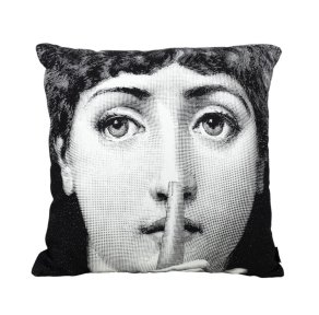 Fornasetti - Cushion Silenzio