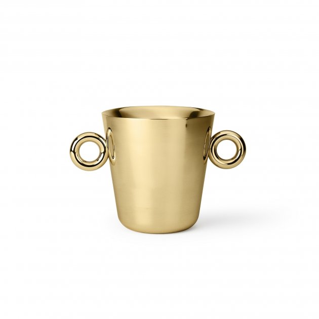 Ghidini 1961 - Double O - Richard Hutten - champagne cooler- Brass polished