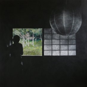 Eva Sakuma - Ráno 160 x 160 cm, 2012