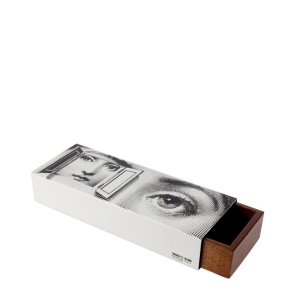 Fornasetti - Box 200 Occhio con Finestra black/white - krabička