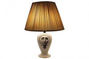 Fornasetti - Lamp Lampadina black/white - stolní lampa