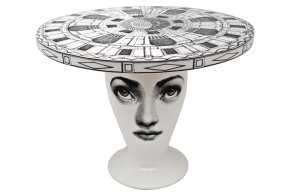 Fornasetti - Table Architettonico black/white - stůl