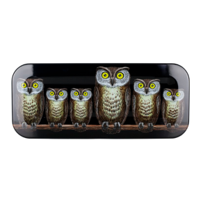 Fornasetti - Tray Civette colour/black