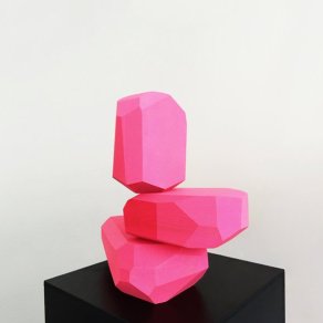 Arik Levy - MicroRockFormationWood color