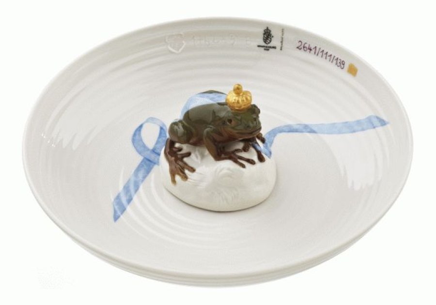 Nymphenburg - Bowl with frog - Hella Jongerius, 2012 - bowl