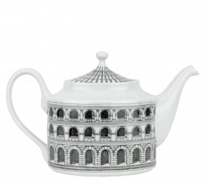 Fornasetti - Tea pot Architettura black:white