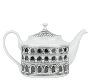 Fornasetti - Tea pot Architettura black:white