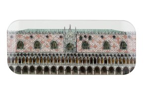 Fornasetti - Tray 25x60 Palazzo Ducale colour