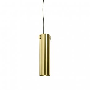 Ghidini 1961 - IndiPendant Cylinder - Richard Hutten - lamp - Brass polished