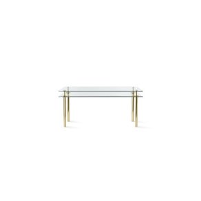 Ghidini 1961 - Legs Medium Rectangular Table - Paolo Rizzatto - medium table - Brass polished