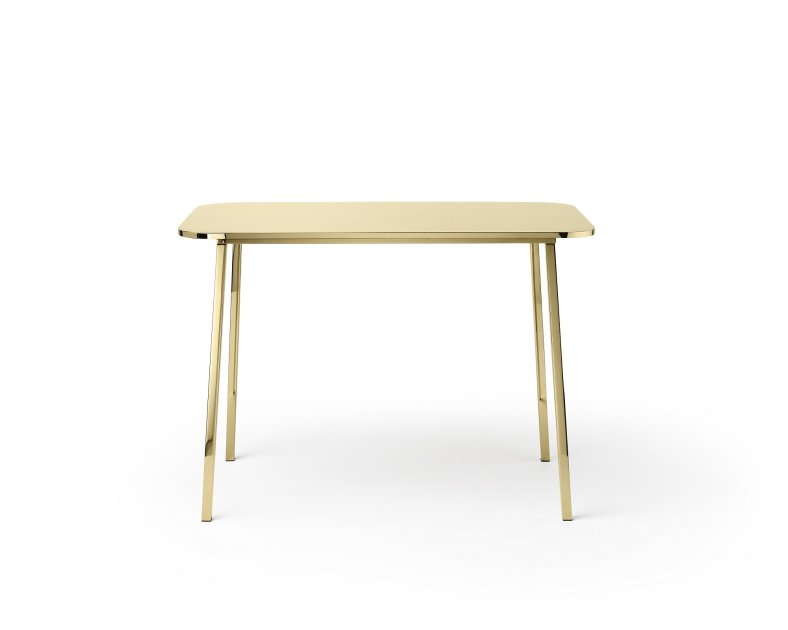 Ghidini 1961 - Miami table - Nika Zupanc - table - Brass polished