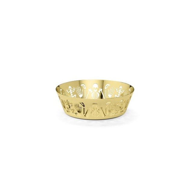 Ghidini 1961 - Perished Small Bowl - Studio Job - small bowl - Brass polished