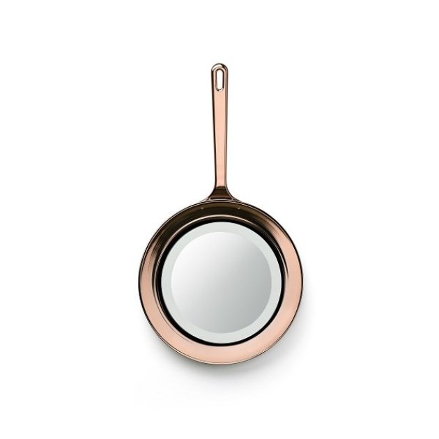 Ghidini 1961 - Frying Pan - Studio Job - zrcadlo - Rose gold