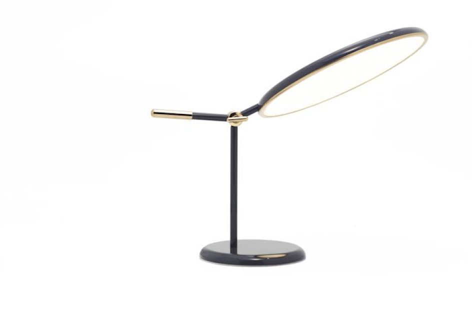 Sé - Full Moon Table Lamp RAL + Brass