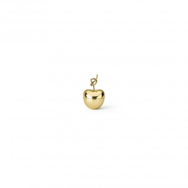 ghidini 1961 - Knotted Cherry - Nika Zupanc - jewelery box small - Polished brass