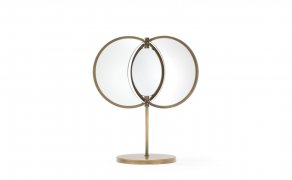 Sé - Olympia Mirror Small - Brushed Brass