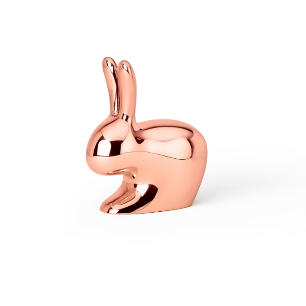 ghidini 1961 - Rabbit - Stefano Giovanni - door stopper - Rose gold