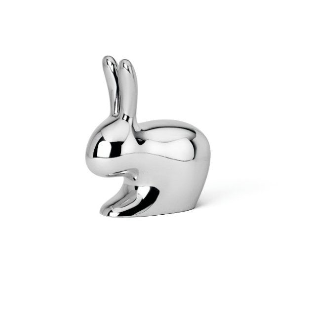 Ghidini 1961 - Rabbit - Stefano Giovanni - zarážka na dveře - Chrome