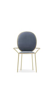 Sé - Stay Dining Armchair Acier