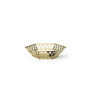 Ghidini 1961 - Tip Top Tray - Richard Hutten - bowl medium - Brass polished