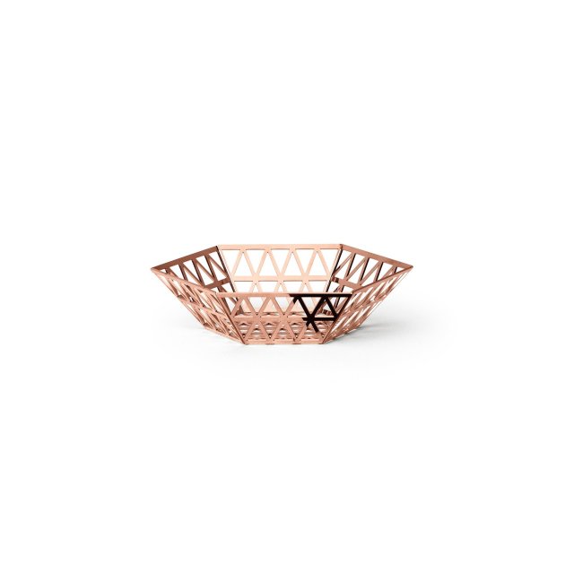 Ghidini 1961 - Tip Top Tray- Richard Hutten - mísa střední - Rose gold