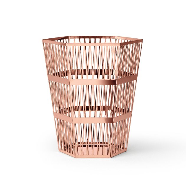 Ghidini 1961 - Tip Top Waste Bin - Richard Hutten - koš velký - Rose gold