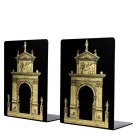 bookends-arco-gold-black