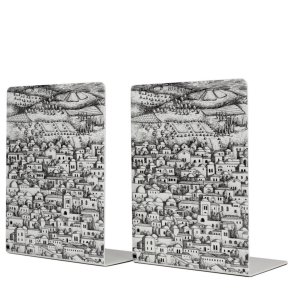 fornasetti-bookends-gerusalemme-black-white