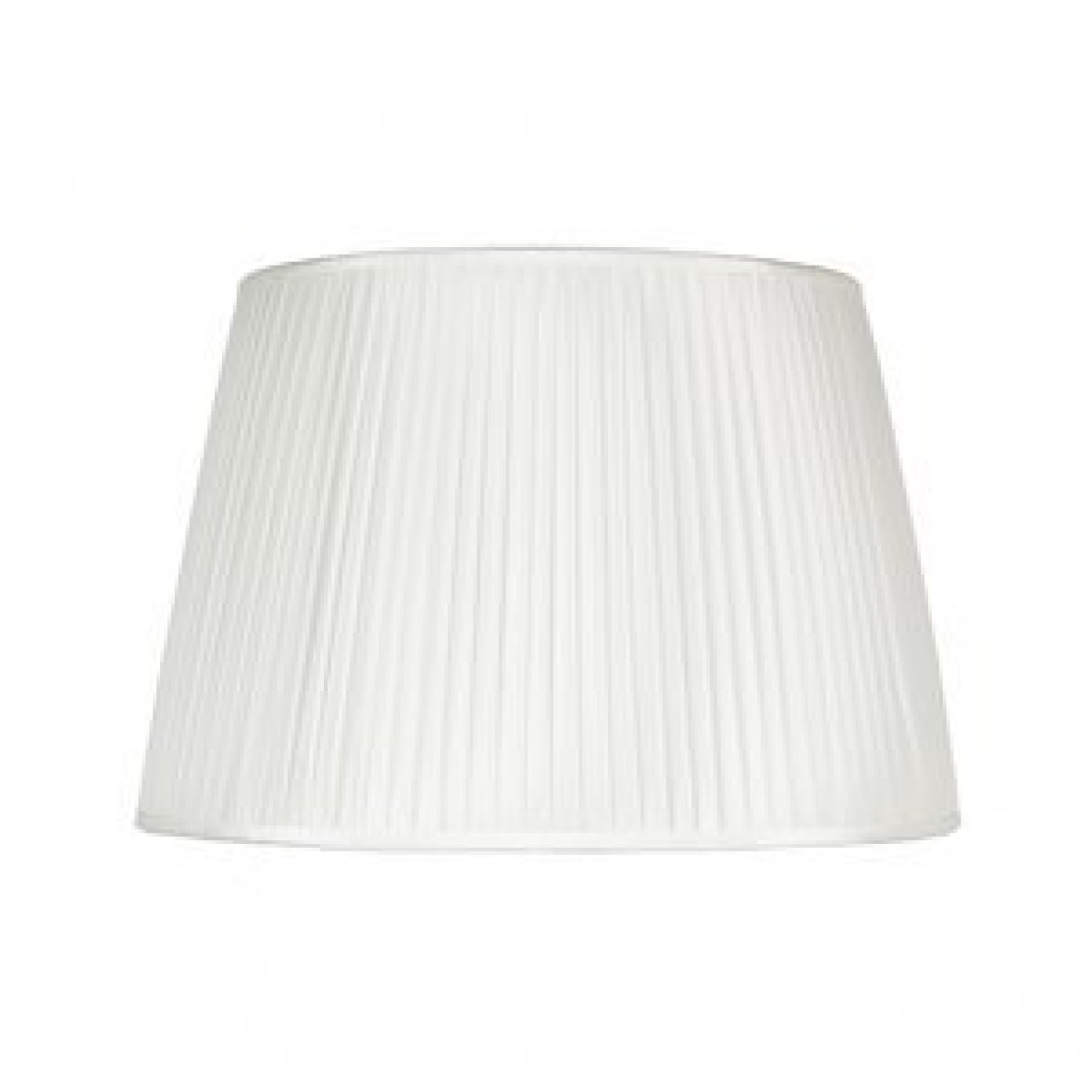 conical-pleated-lampshade-white