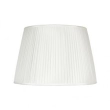 conical-pleated-lampshade-white