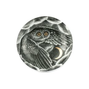 round-ashtray-civetta-nella-notte-gold-black-white