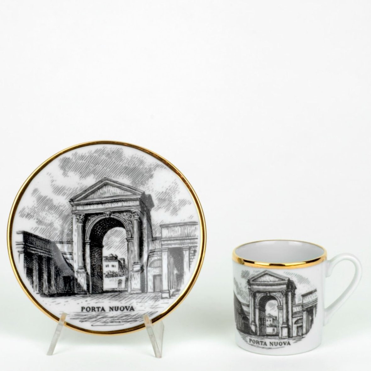 set-6-coffee-cups-porte-di-milano-black-white-gold