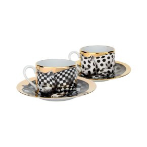 tea-set-2-cups-high-fidelity-black-white-gold
